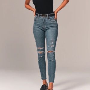 Abercrombie & Fitch high rise skinny jeans